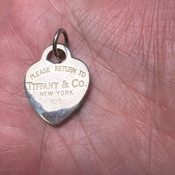 Tiffany & Co. Sterling Silver 925 Signature Return to Tiffany Heart Pendant - Picture 2 of 3
